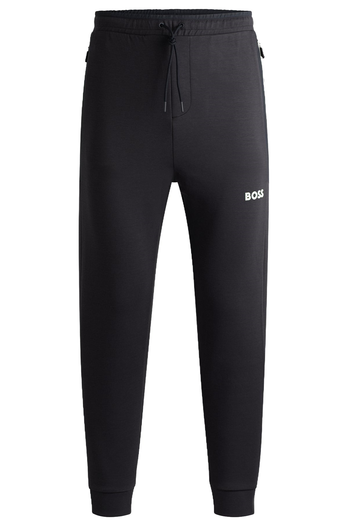 Hugo Boss Men's Hadiko 1 Cotton Track Pants, Dark Blue Dark Blue