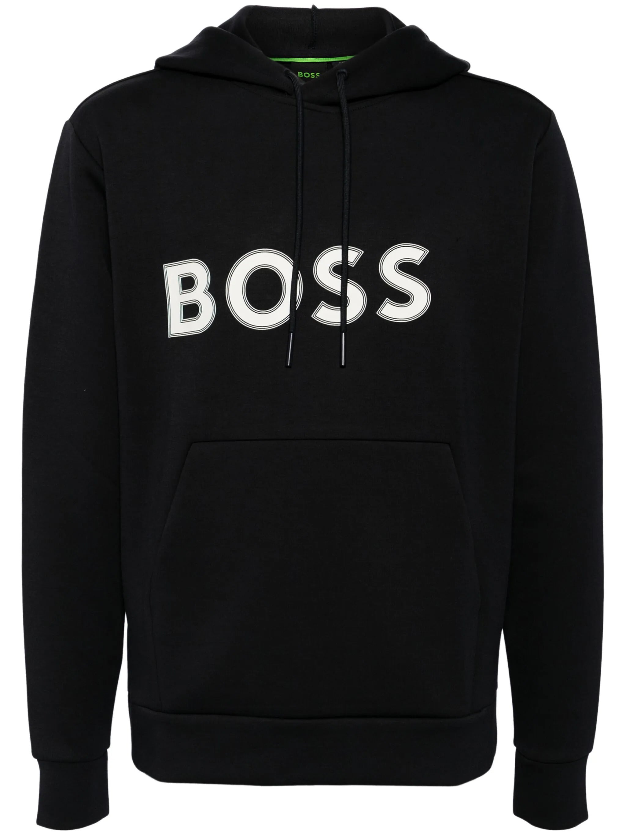 Hugo Boss Men's Soody 1 Rubberized Logo Hoodie Sweatshirt, Navy Navy