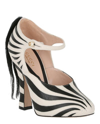 Gucci Womens Lesley Ponytail Mary Jane Pumps