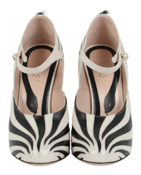 Gucci Womens Lesley Ponytail Mary Jane Pumps