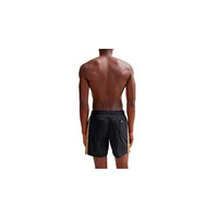 Hugo Boss Men's Tune Black Logo Swim Shorts Trunks