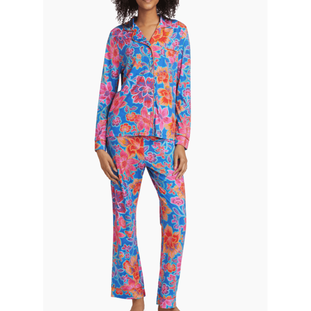 Johnny Was Women's The Carly Pj Set Daniela Floral Cotton-Blend Pajamas