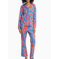 Johnny Was Women's The Carly Pj Set Daniela Floral Cotton-Blend Pajamas