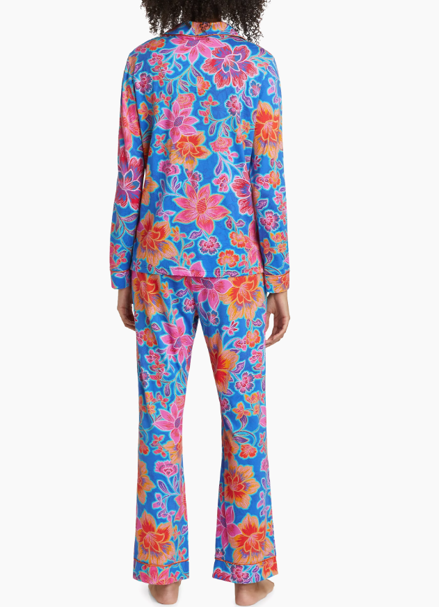 Johnny Was Women's The Carly Pj Set Daniela Floral Cotton-Blend Pajamas