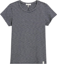 rag & bone Women's The Slub Stripe Tee, Salute Multi XS Salute Multi