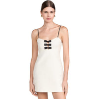 LoveShackFancy Women's Adelaide Dress, Cream Cream