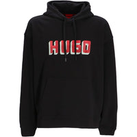 Hugo Men's Diqerio 3D Logo Sweatshirt, Black Black