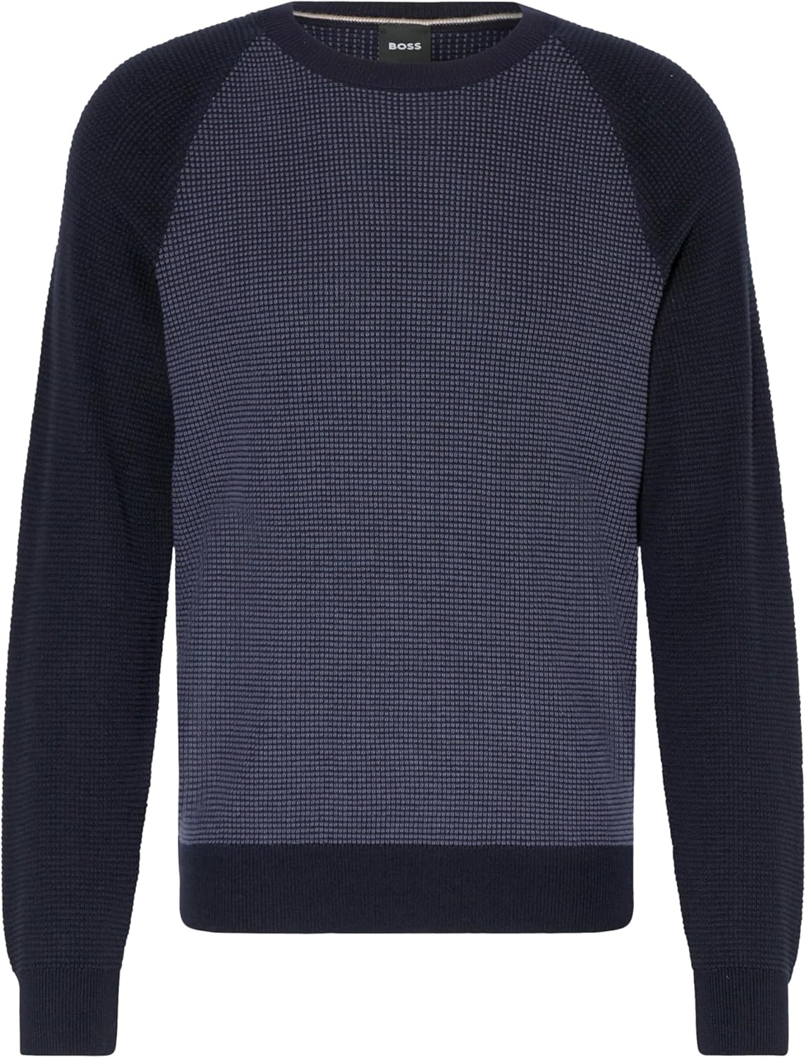 Hugo Boss Men's Dairon Wool Crew Neck Sweater, Navy Navy