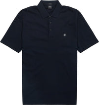 Hugo Boss Men's Parris 01 Metal Logo Polo Shirt, Navy Navy