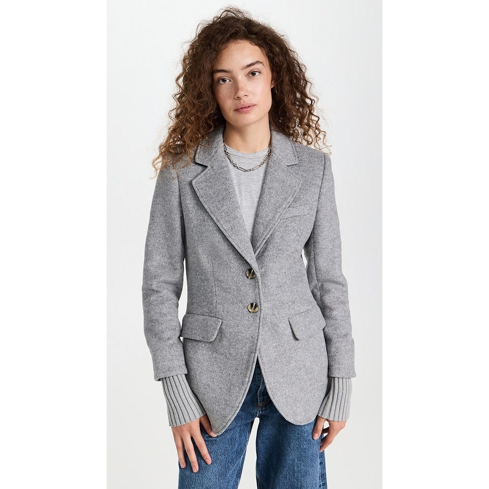 Favorite Daughter Women's The City Blazer, Forest Grey XS Forest Grey