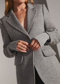 Favorite Daughter Women's The City Blazer, Forest Grey