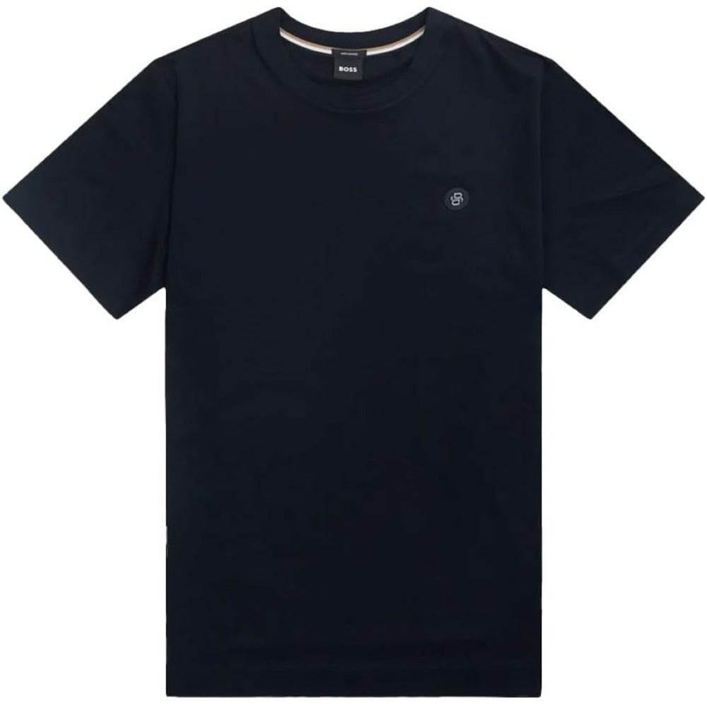 Hugo Boss Men's Taut 01 Short Sleeve Crew Neck T-Shirt, Black Black