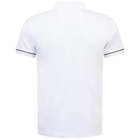 Hugo Boss Men's Paule Slim Fit Polo w/ Black Trims, White