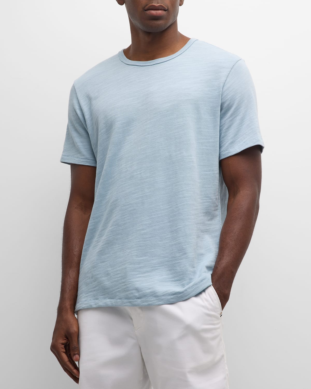【関税込み】rag & bone ブルー Classic Flame ヘンリーネック 関税込み】rag & bone ブルー Classic Flame ヘンリーネック