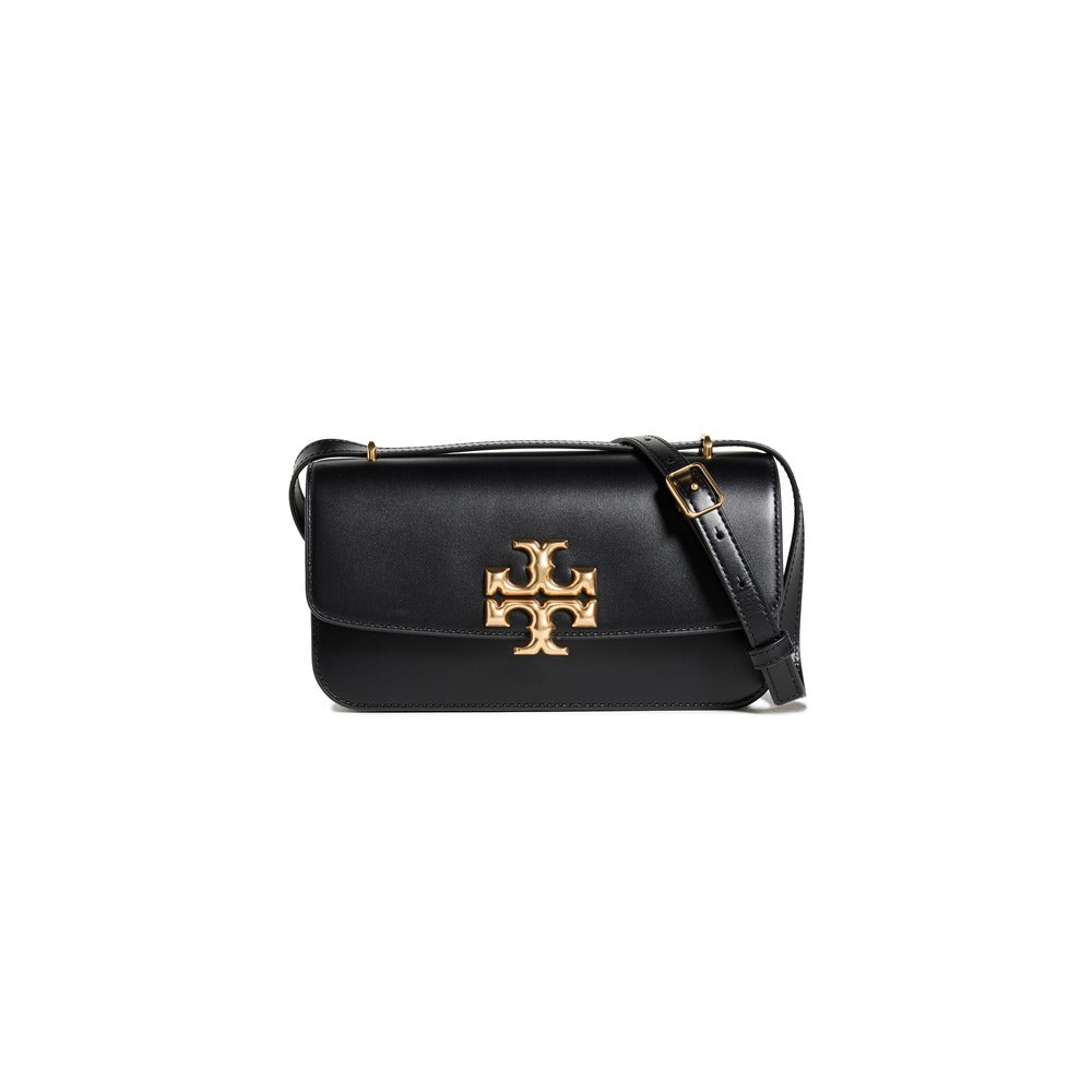 Tory Burch Women's Eleanor Small Convertible Shoulder Bag, Black One Size Black