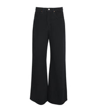 Frame Women's Easy Wide Flare Jeans, Inkwell