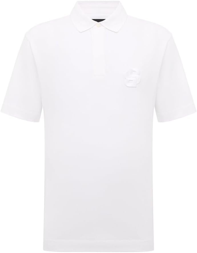 Hugo Boss Men's Payto 23 Chest Logo Short Sleeve Polo, White White
