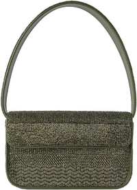 STAUD Women's Tommy Beaded Bag, Avocado One Size Avocado