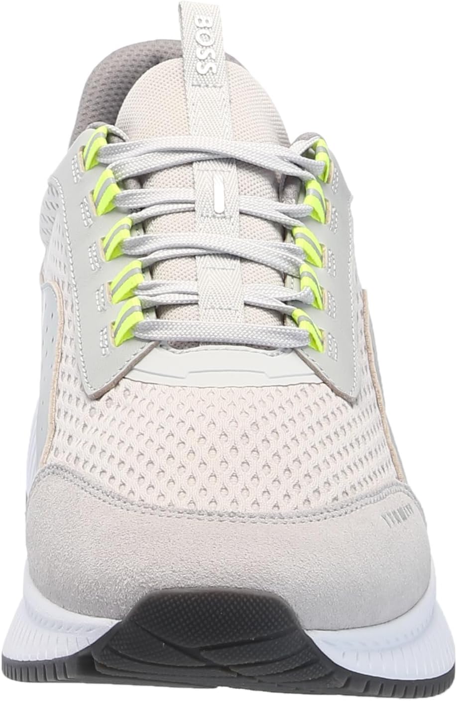 Hugo Boss Men's Evo Running Sneaker, Light Pastel Grey, 102