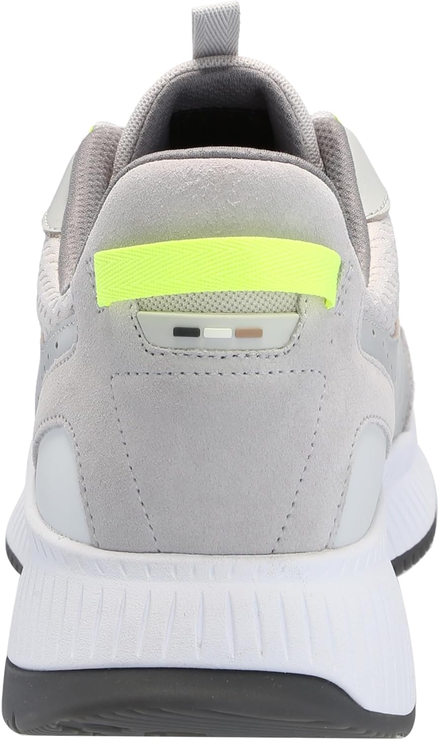 Hugo Boss Men's Evo Running Sneaker, Light Pastel Grey, 103