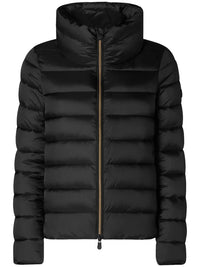 Save the Duck Women's Elsie Puffer Jacket, Black, 11