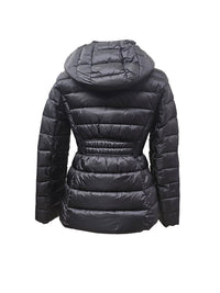 Michael Michael Kors Women's Hooded Packable Jacket, Black, L3