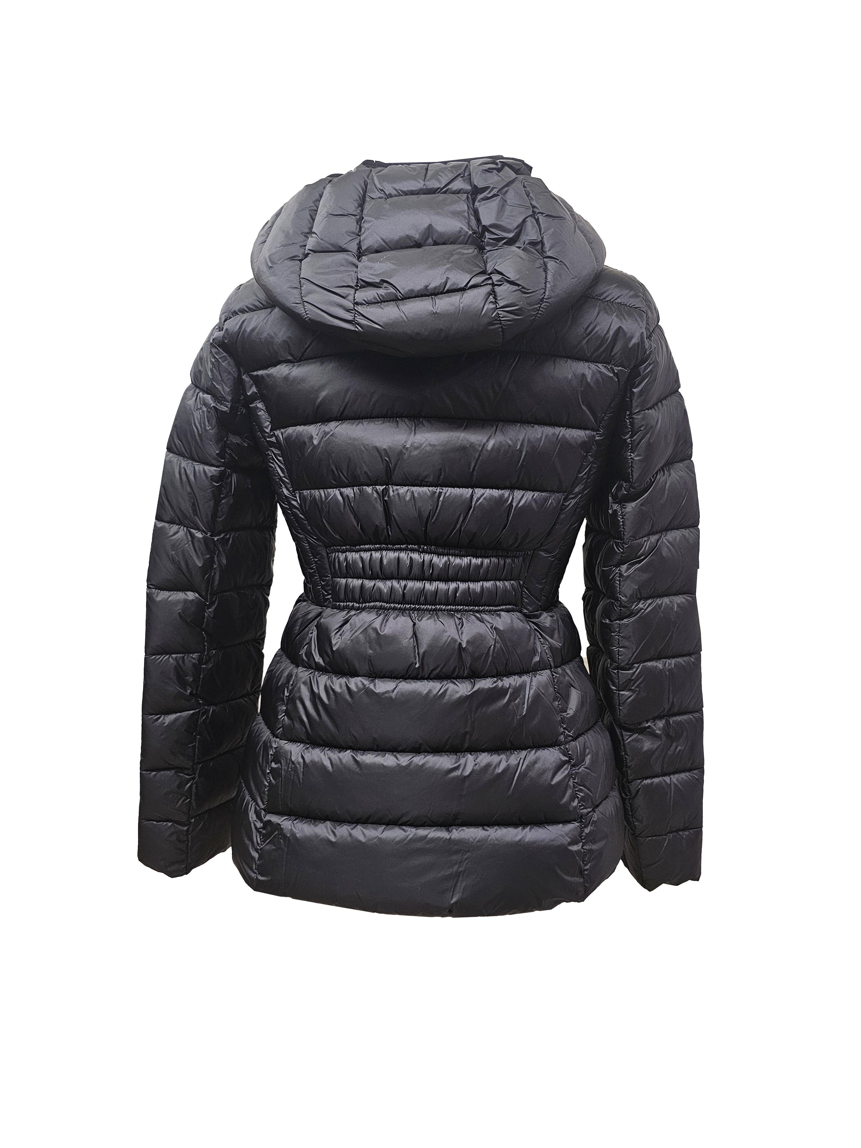 Michael Michael Kors Women's Hooded Packable Jacket, Black, L3