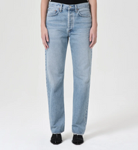 Agolde Women's Kelly High-Rise Relaxed Straight Jeans, Harmonic