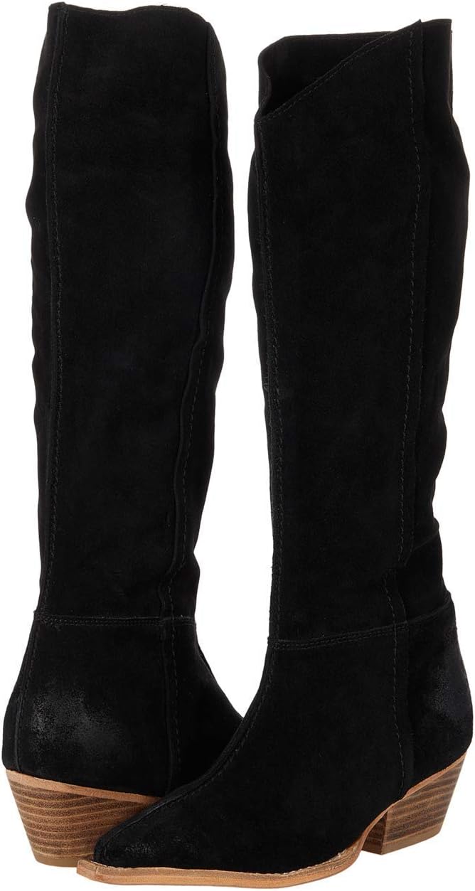 Free People Women's Sway Low Slouch Boot, Black, 36 Black