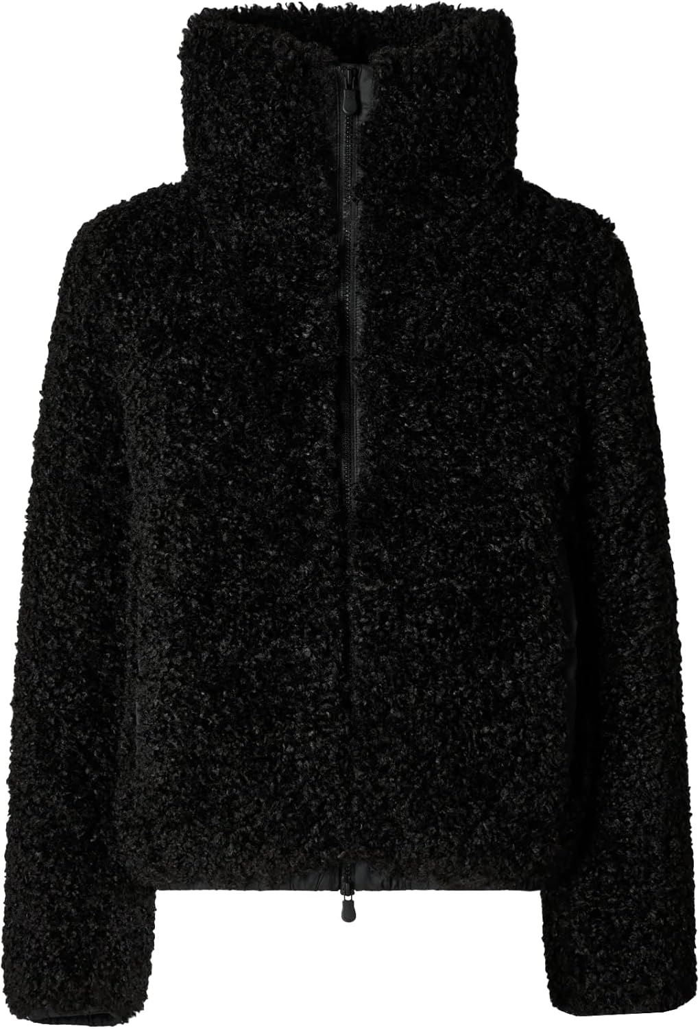 Save the Duck Women's Kennie Faux Fur Coat, Black Black