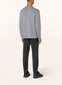 Hugo Boss Men's Rildor Crew Neck Cotton Sweater, Navy