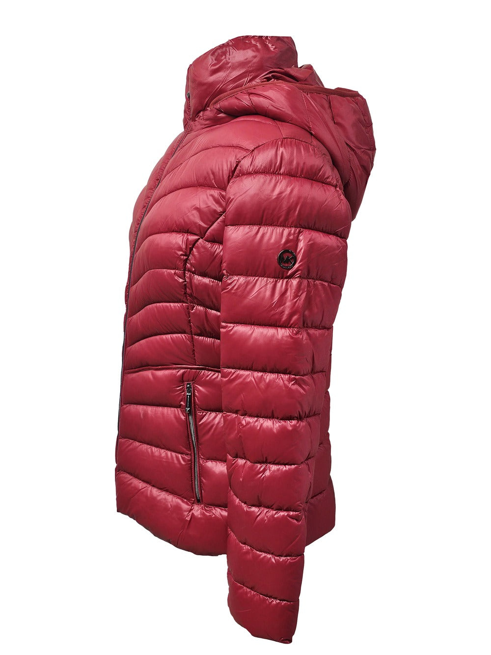 Michael Michael Kors Women's Lightweight Down Packable Coat, Red