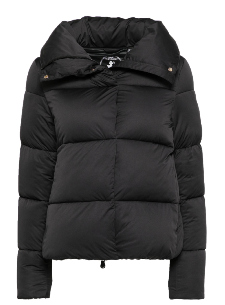 Save the Duck Women's Felicity Puffer Coat, Black Black