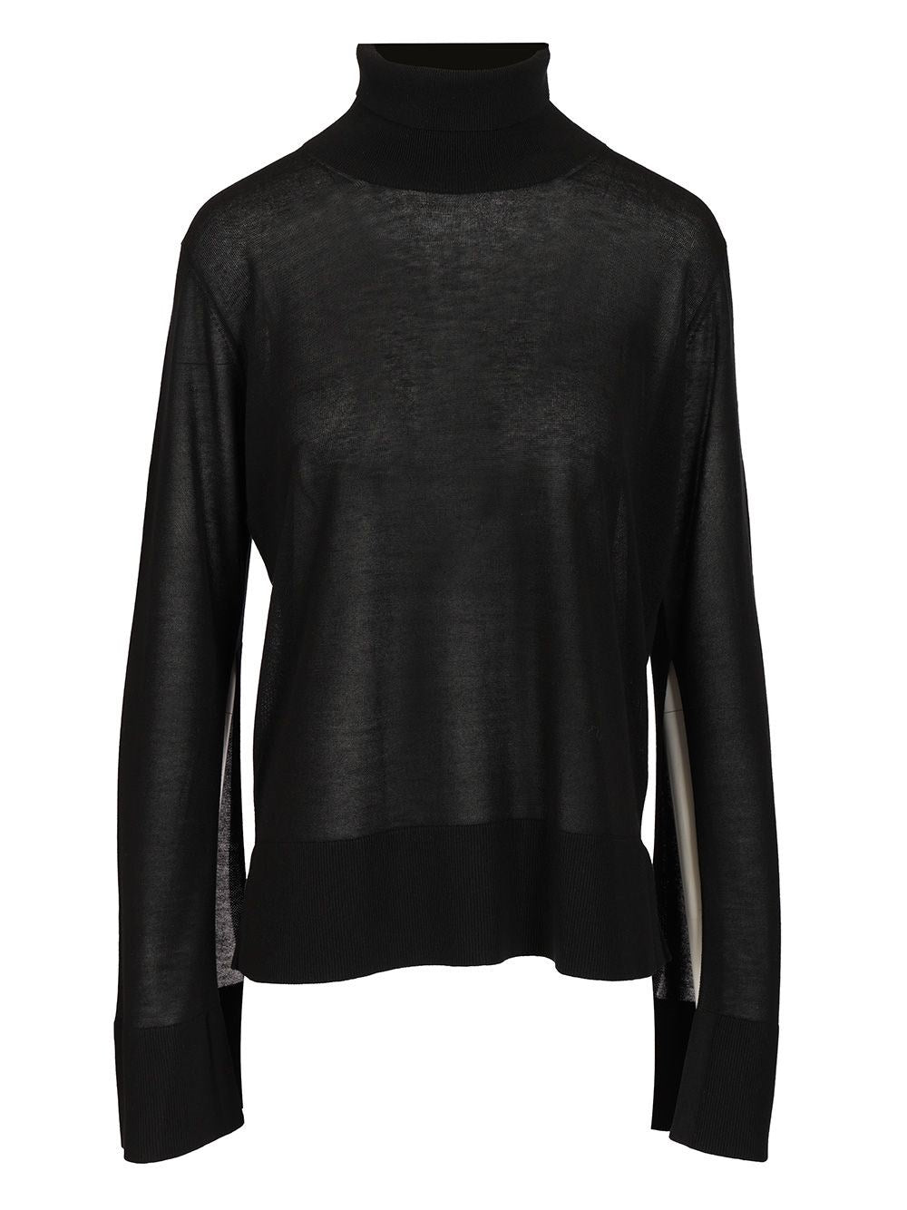 Toteme Women Turtleneck With Slits On The Sleeves