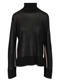 Toteme Women Turtleneck With Slits On The Sleeves
