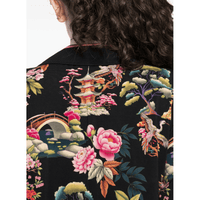 Johnny Was The Janie Favorite Split Front Collared Henley- So Soundbath