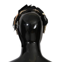 Dolce & Gabbana Dolce & Gabbana Clear Crystal Brown Hair Women's Headband