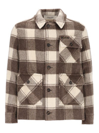 Golden Goose Men "Journey" Boxy Shirt Jacket