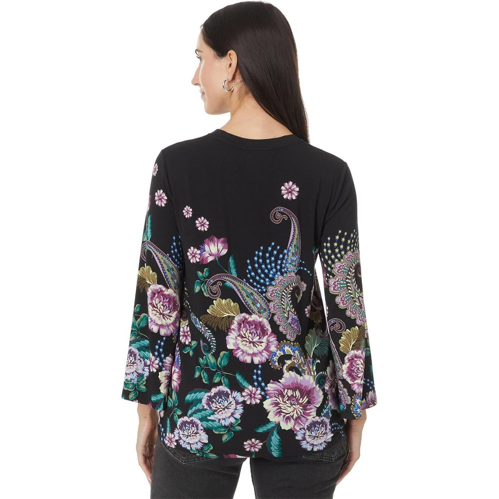 Johnny Was The Janie Favorite Kimono Sleeve Tee- Camino Sera Camino Serra