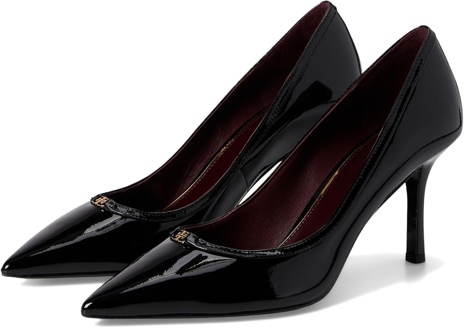 Tory Burch Women's Double T Buckle 80mm Pump, Perfect Black Perfect Black