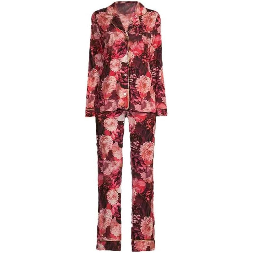 Johnny Was Women's The Carly Pj Set - Rosas Rosas Multicolor