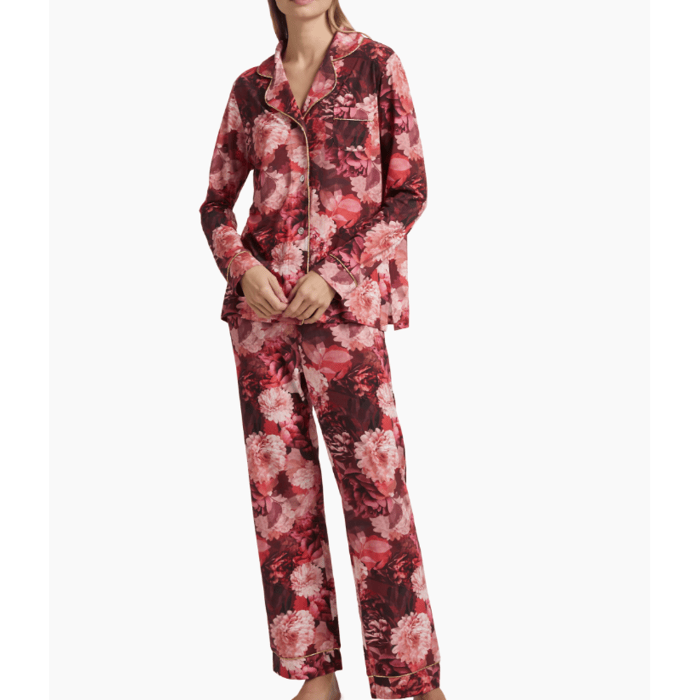 Johnny Was Women's The Carly Pj Set - Rosas Rosas