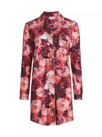 Johnny Was Women's The Neena Long Sleeve Shirt, Rosas Rosas