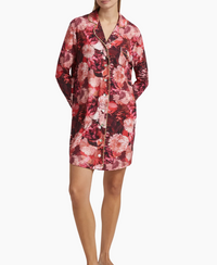 Johnny Was Women's The Neena Long Sleeve Shirt, Rosas