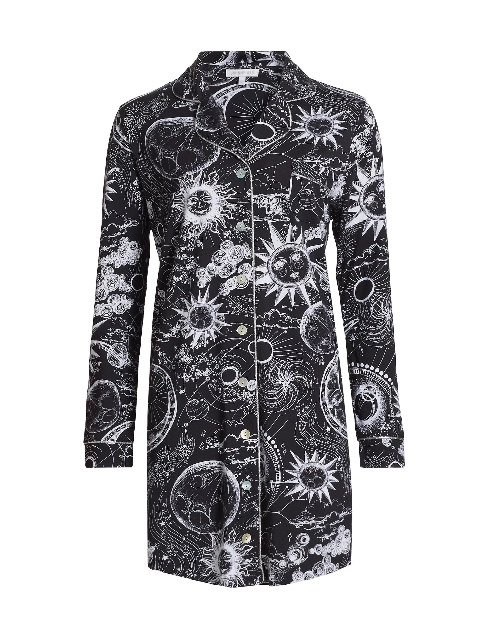 Johnny Was Women's The Neena Long Sleeve Shirt, Mina Mina