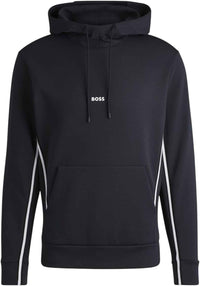 Hugo Boss Men's Soody 1 White Trim Sweatshirt, Blue Blue