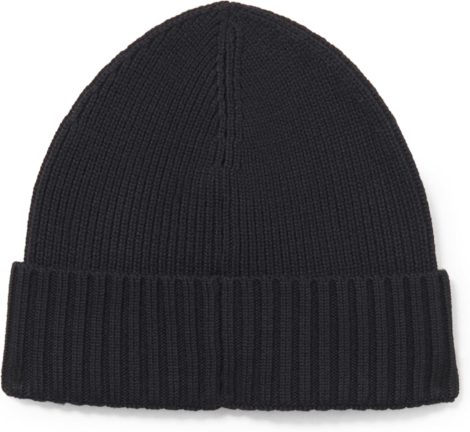 Hugo Boss Men's Flavio Ribbed Beanie, Black