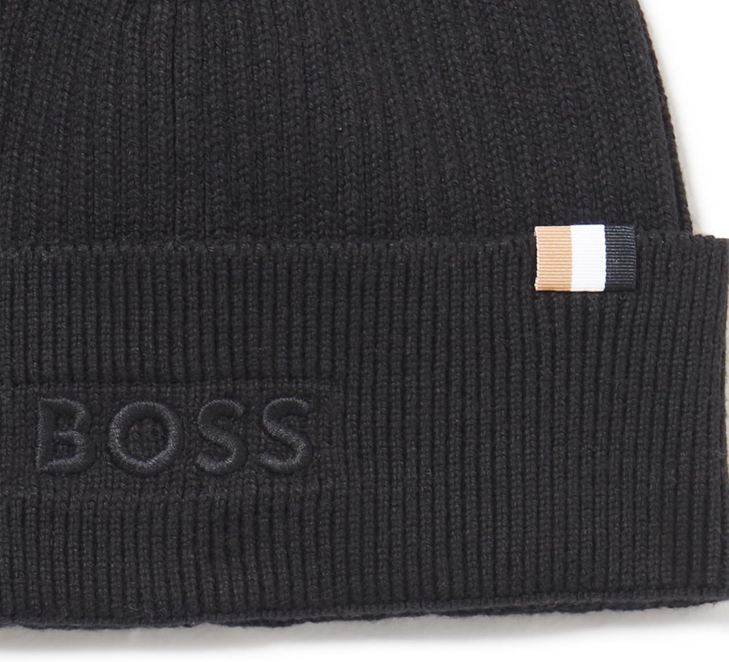 Hugo Boss Men's Magico Beanie, Black