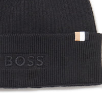 Hugo Boss Men's Magico Beanie, Black