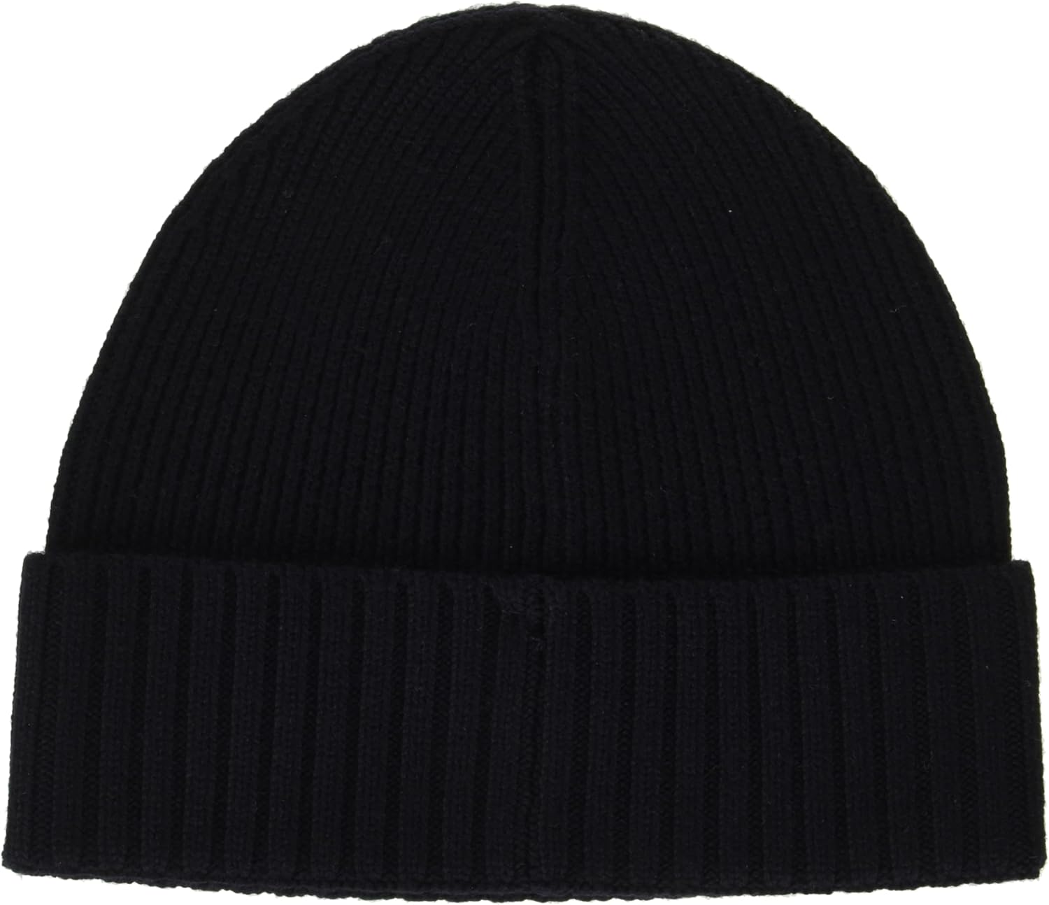 Hugo Boss Men's Fati Ribbed Beanie, Blue